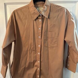 ANTHROPOLOGIE Maeve Bennett Shirt Big oversized. Normally would be a small